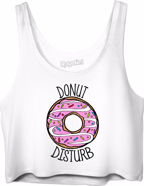 Donut Disturb Crop Top