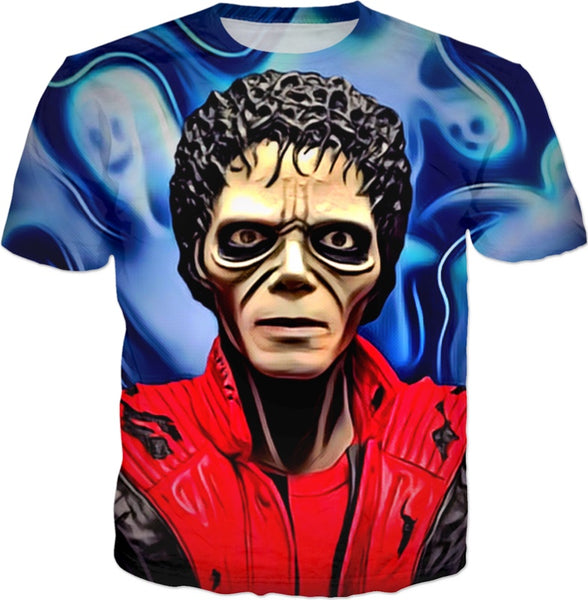 Halloween MJ Thriller & Ghosts T-Shirt