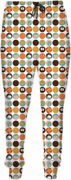 Cut the Rope Dot Pattern Joggers