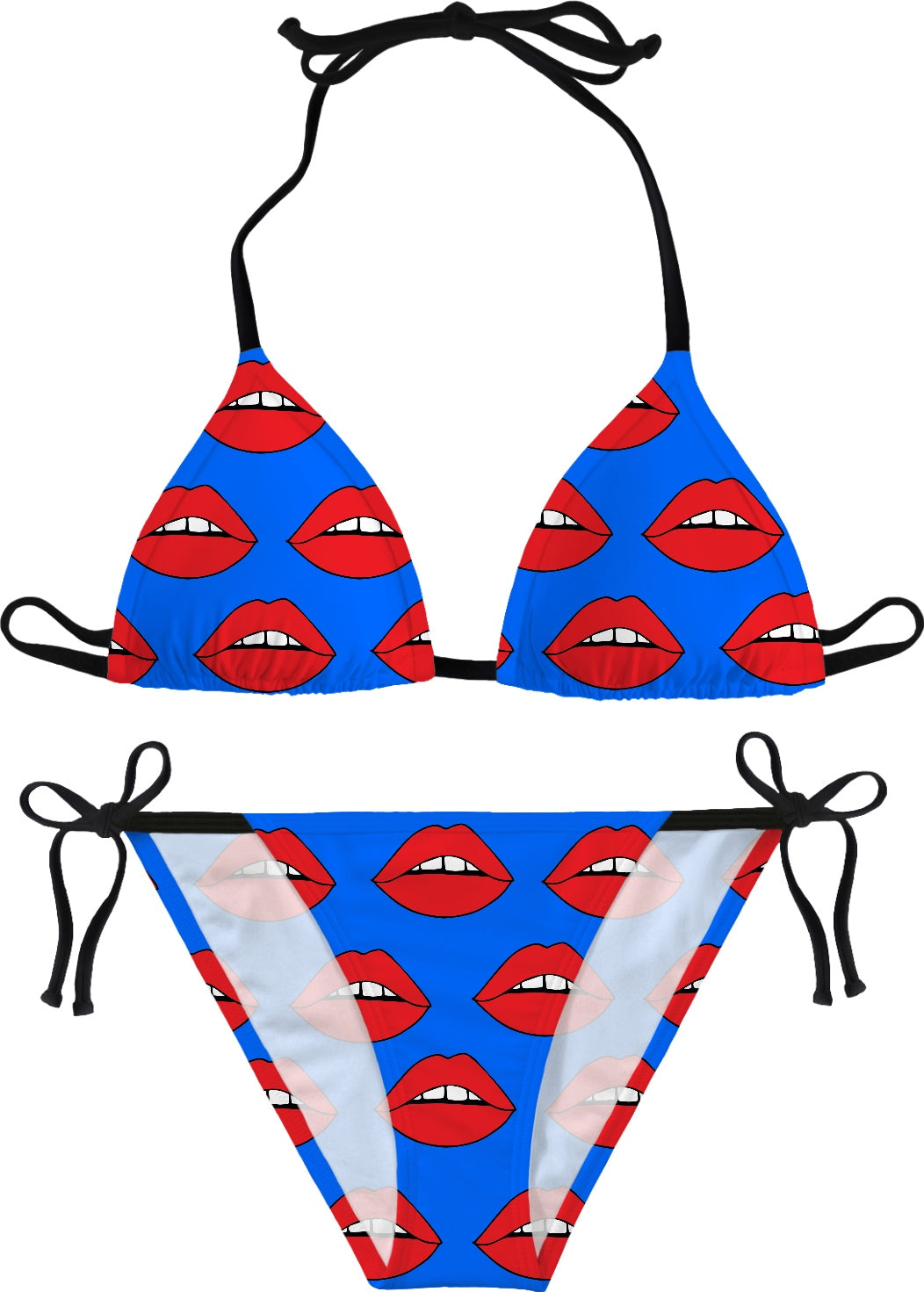 Red Lips Bikini