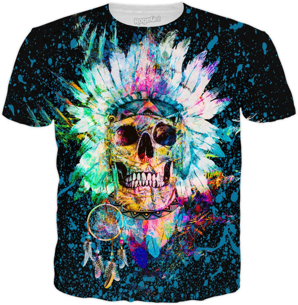 Skull-Wild Spirit T-Shirt