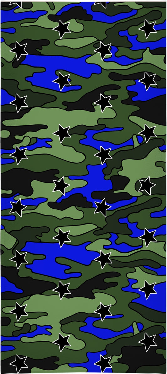 "Camo Stars” Beach Towel