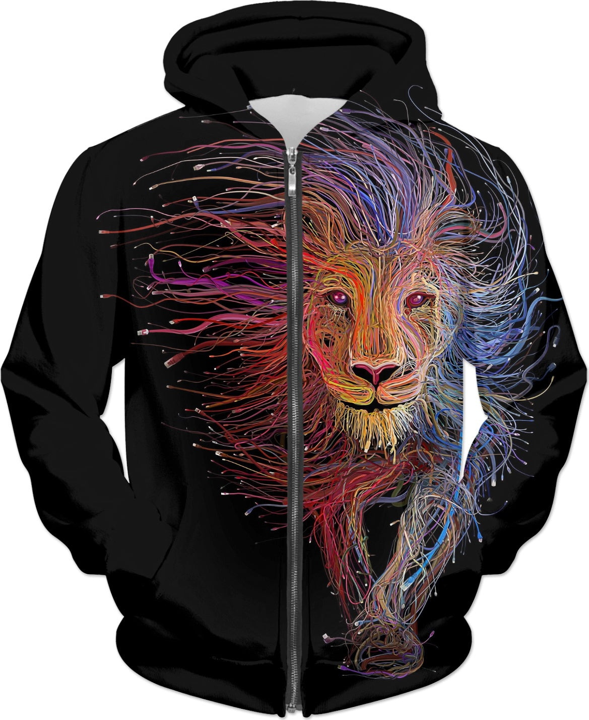 Lion Heart Tapestry Hoodie