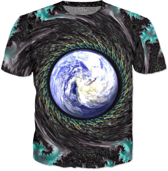 Fractal Galaxy T Shirt T-Shirt