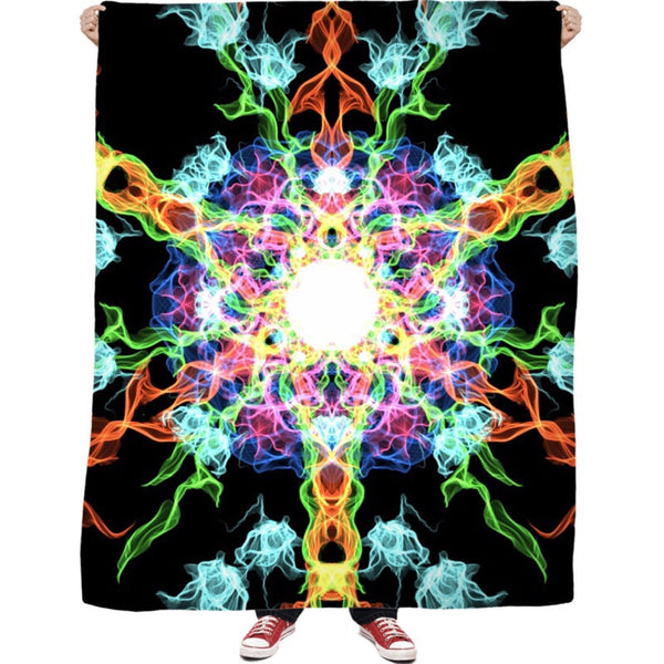 Cosmic Flames (ALL PRODUCTS) Fleece Blanket