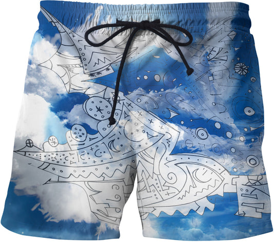 Heaven & Clouds Swim Shorts