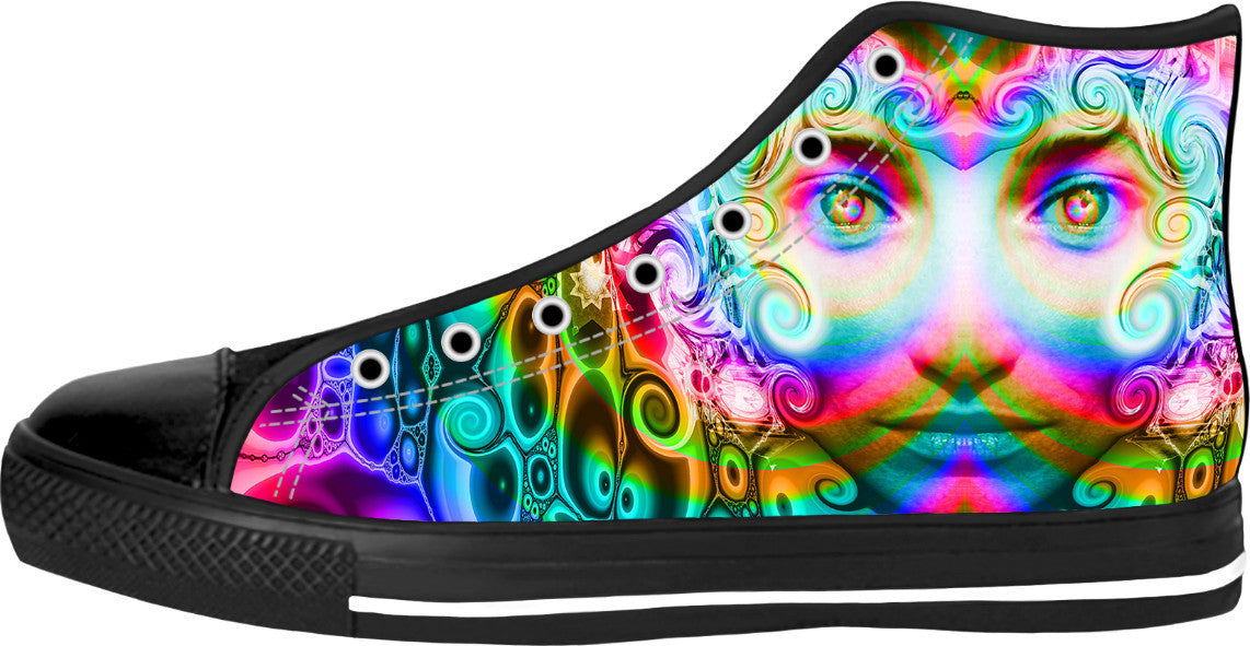 Awesome Energy Black High Top Shoes