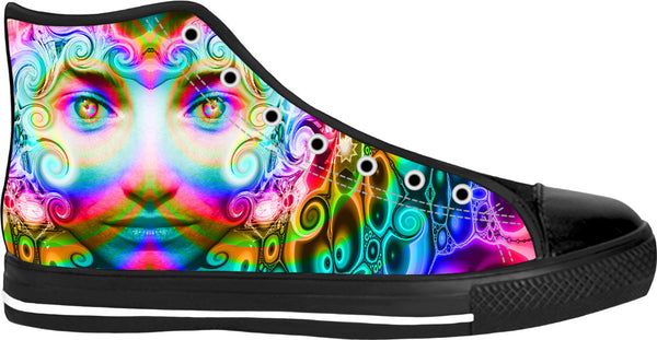 Awesome Energy Black High Top Shoes