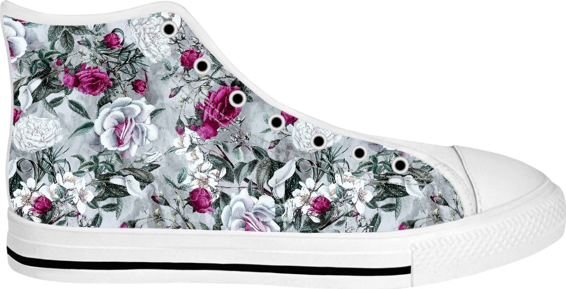 Floral II High Top Shoes