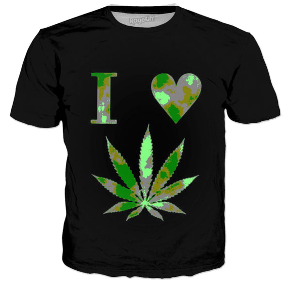 I Love Weed T-Shirt