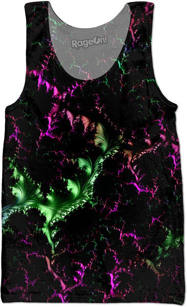 Deep Dark Fractal Tank Top