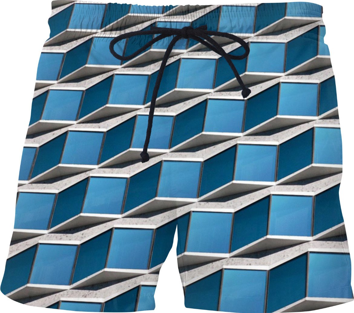 SQAURES Swim Shorts