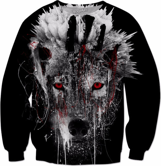 WOLF - RED EYE Sweatshirt