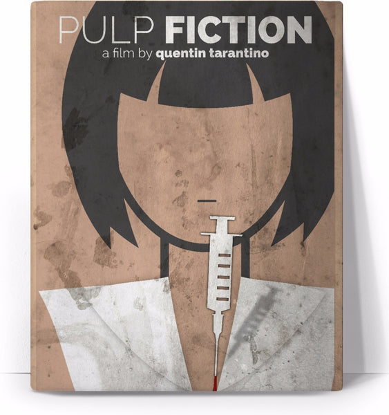 Pulp Fiction Movie Poster Canvas