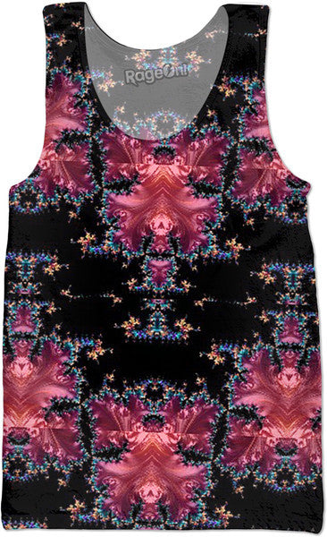 Fractal Faces Tank Top