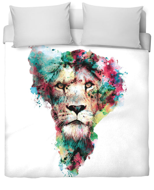 Lion -The King Duvet Cover