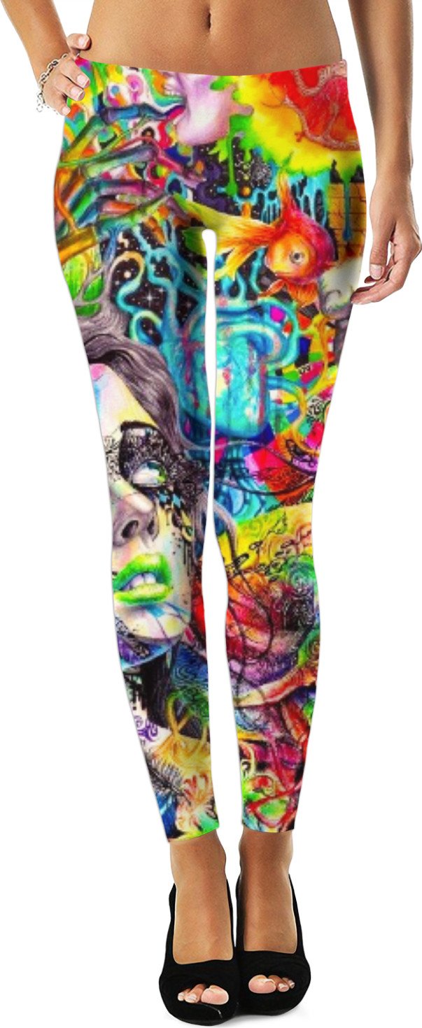 Psychedelic Festival Leggings