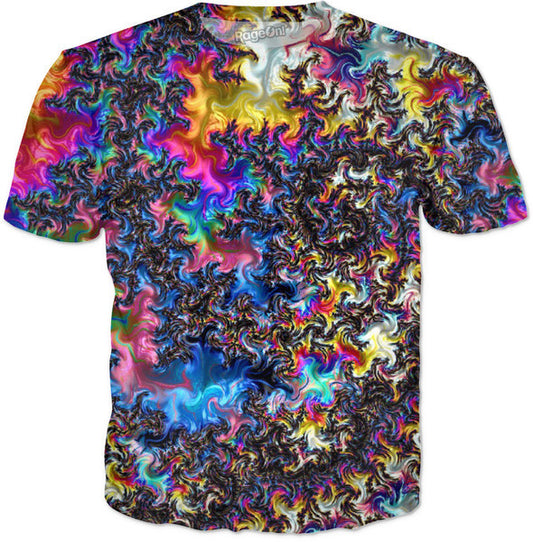 Fractal Acid T Shirt T-Shirt