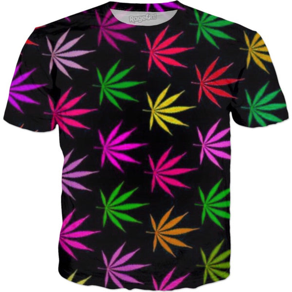 Tropical Pot Leaves (CLOCK SHIRT ICON FOR MORE) T-Shirt