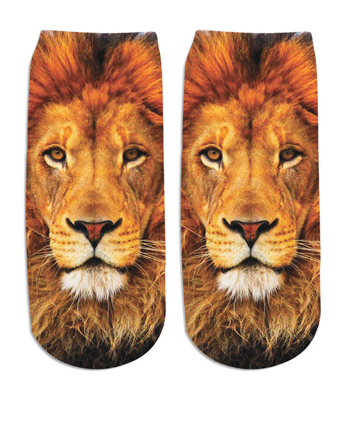 Lion Ankle Socks