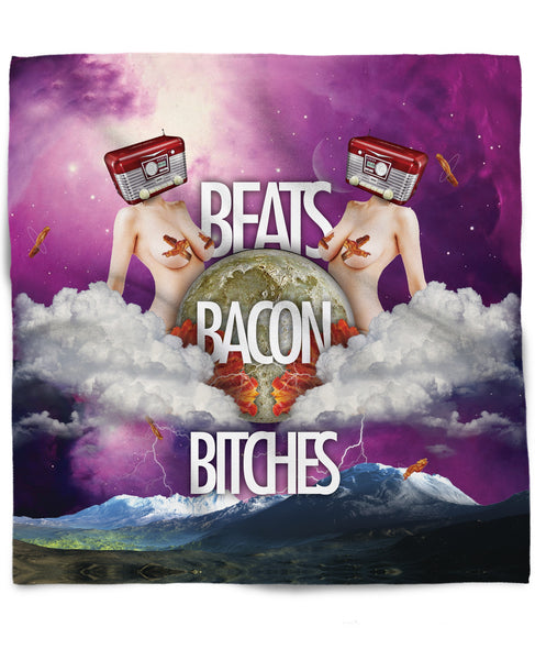 Beats Bacon Bitches Bandana