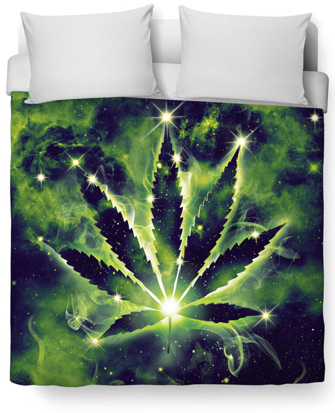 Weed Constellation Duvet Cover