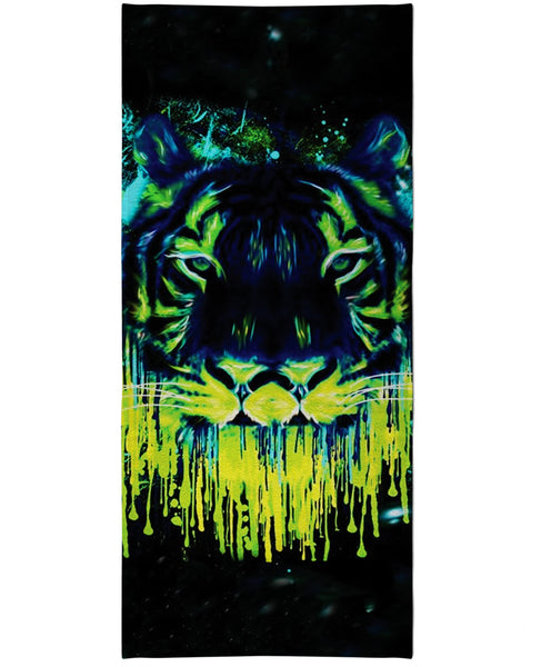 Tiger Drippy Beach Towel