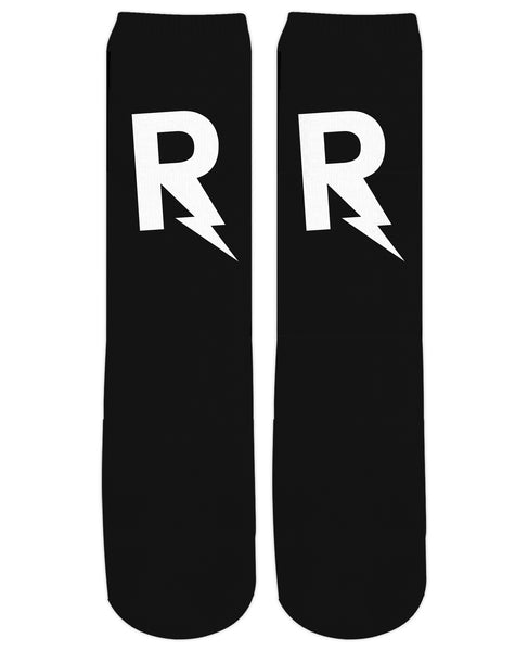 RageOn Monogram Crew Socks
