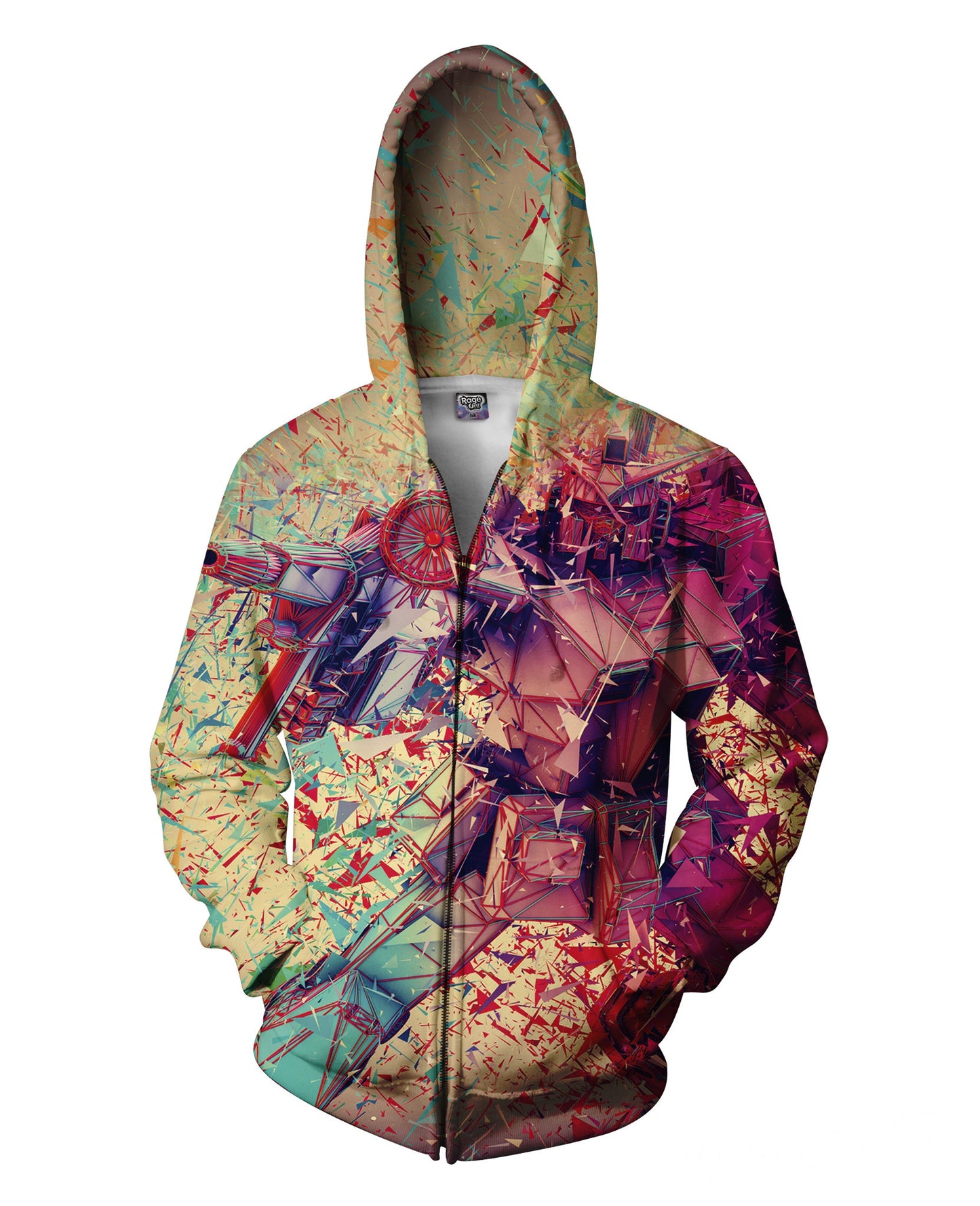 3D Transformers Zip-Up Hoodie