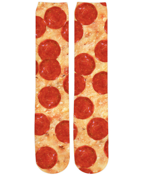 Pizza Knee High Socks