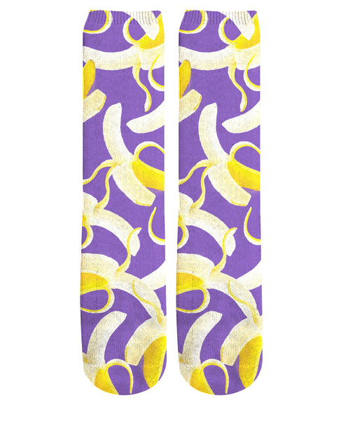 Banana Knee High Socks
