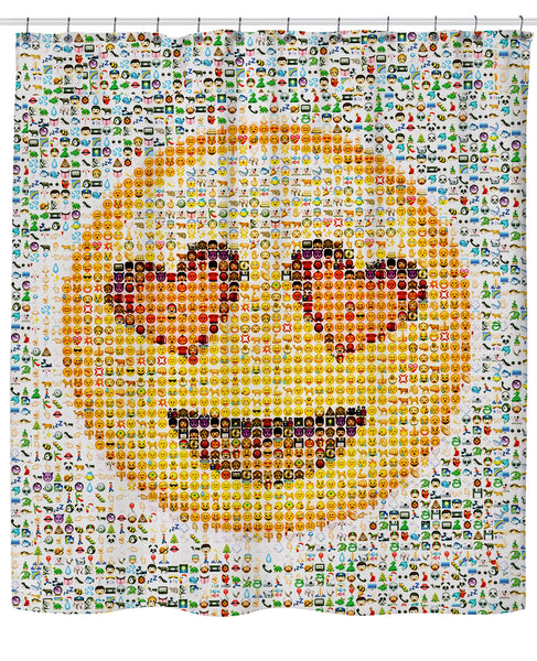 Emoji Shower Curtain