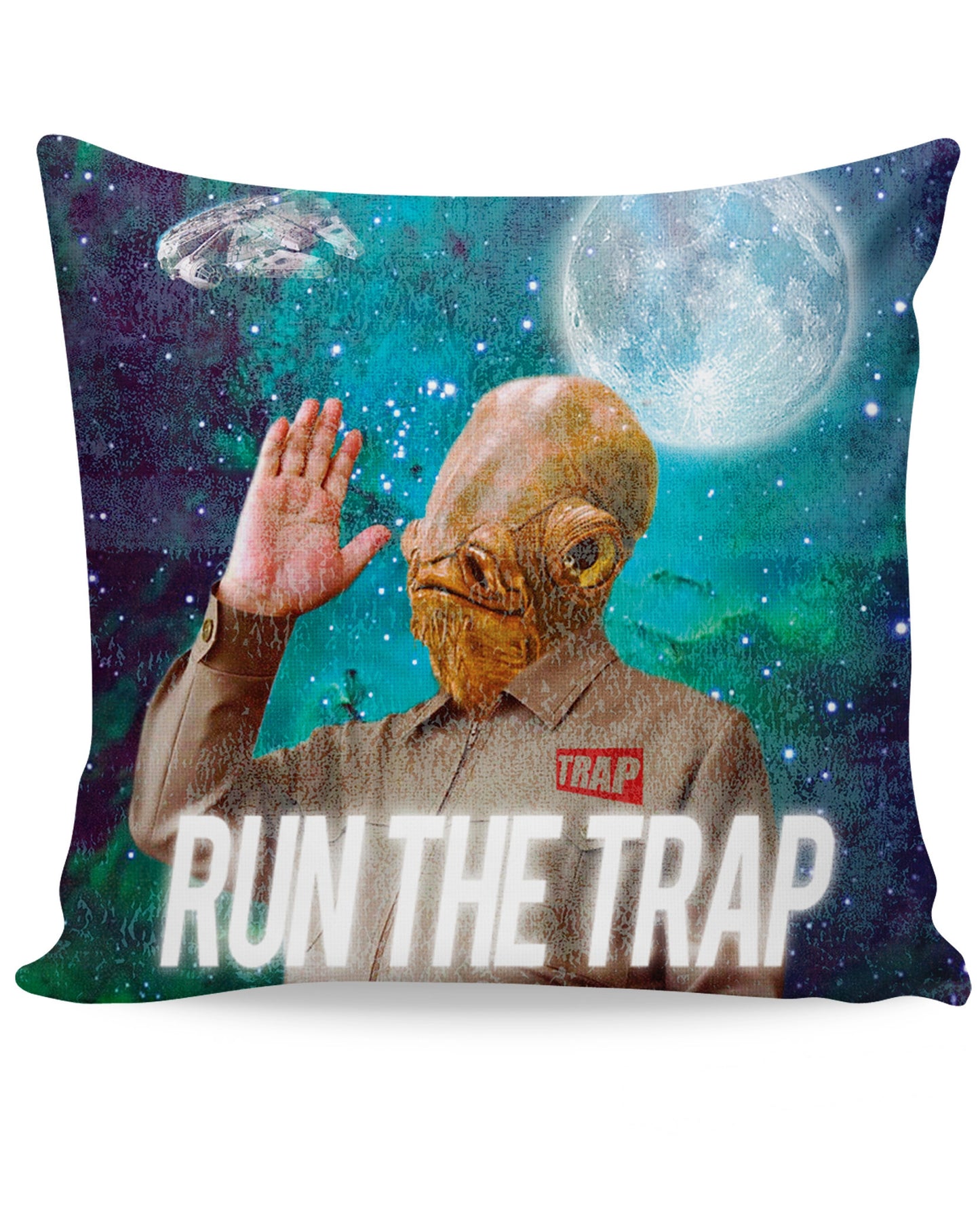 Admiral Ackbar TRAP Couch Pillow