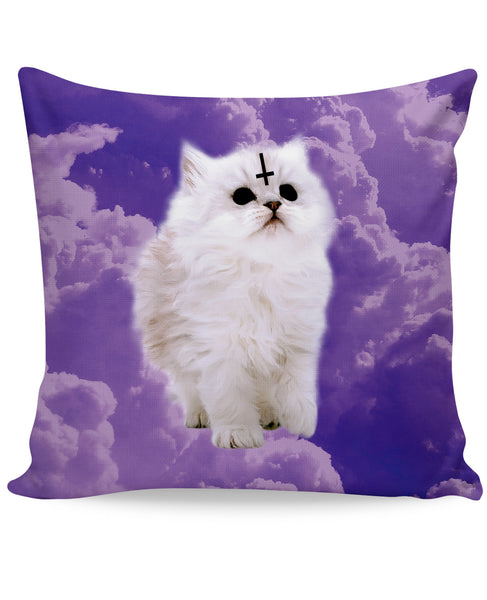 Satan Cat Couch Pillow