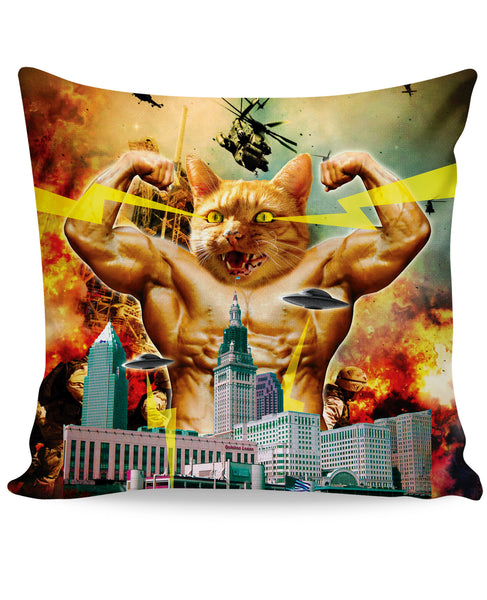 Godzilla Cat Couch Pillow