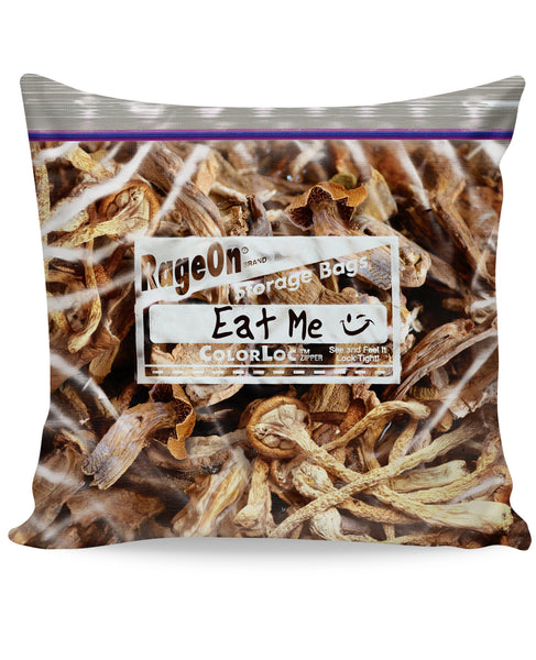 Eat Me Magic Mushrooms Couch Pillow