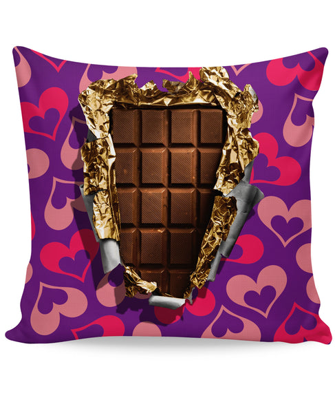 Chocolate Bar Couch Pillow