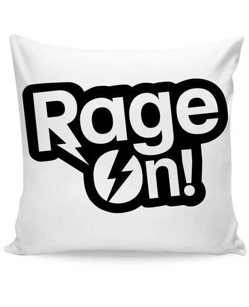 RageOn Logo Couch Pillow