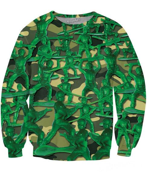 Army Men Crewneck Sweatshirt