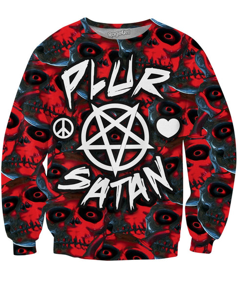 PLUR Satan Crewneck Sweatshirt