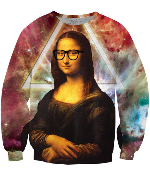 Hipster Lisa Crewneck Sweatshirt 