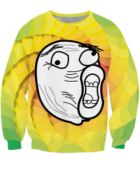 LOL Face Crewneck Sweatshirt