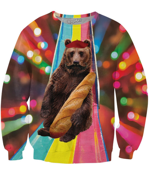 French Bear Crewneck Sweatshirt