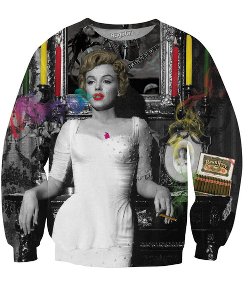 Marilyn Smoking Crewneck Sweatshirt