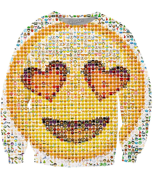 Emoji Crewneck Sweatshirt