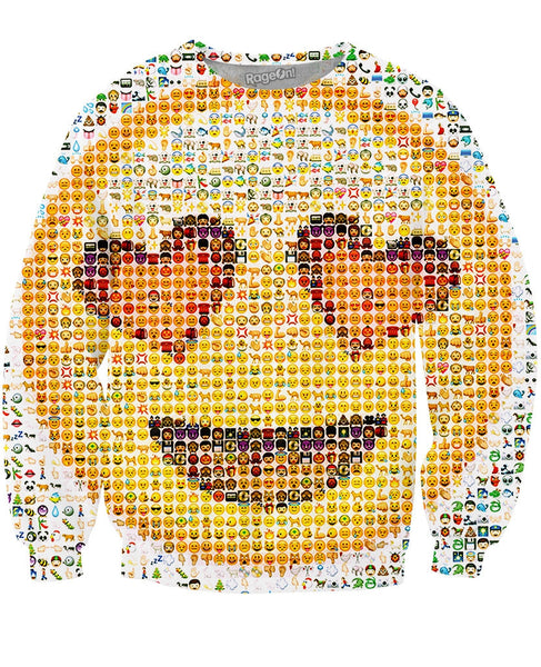 Emoji Crewneck Sweatshirt