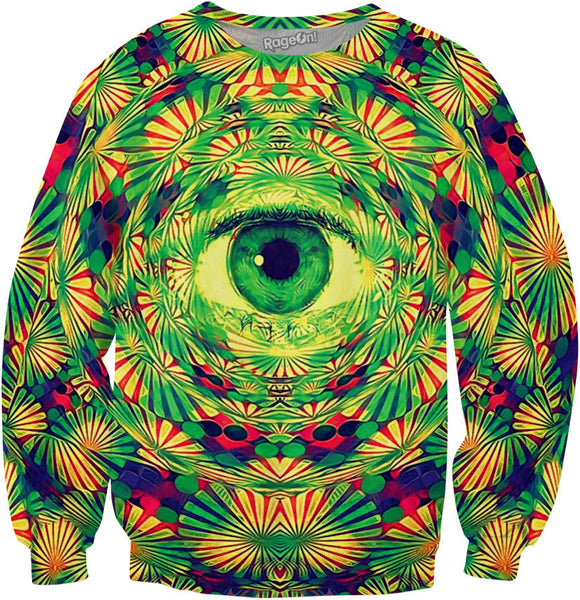Psychedelic Eye Crewneck Sweatshirt
