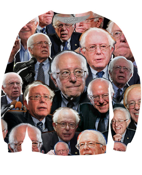 Bernie Sanders Paparazzi Crewneck Sweatshirt