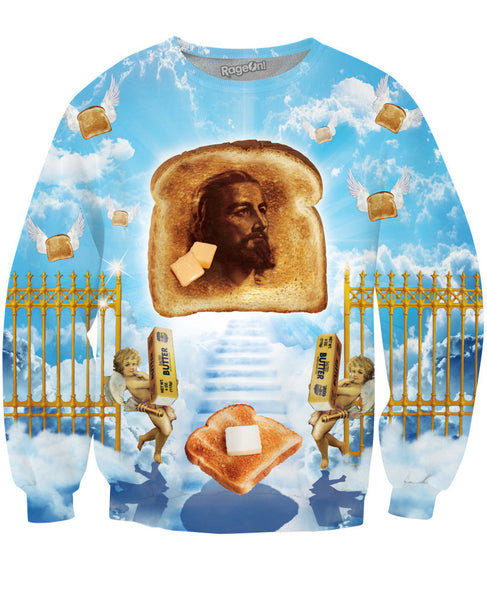 Jesus Crust Crewneck Sweatshirt