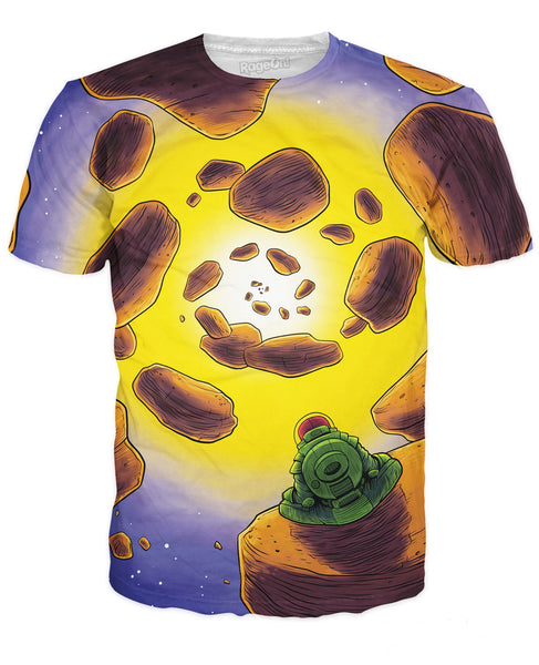 Asteroids All Over Print T-Shirt